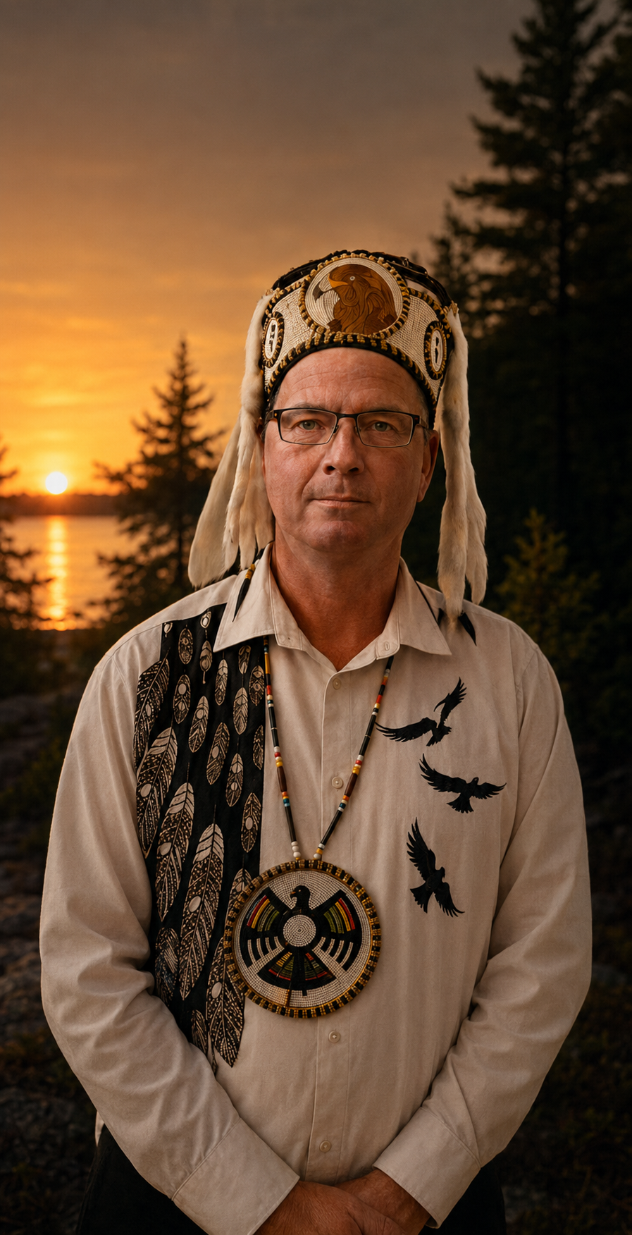 Portrait of Chief Adam Pawis